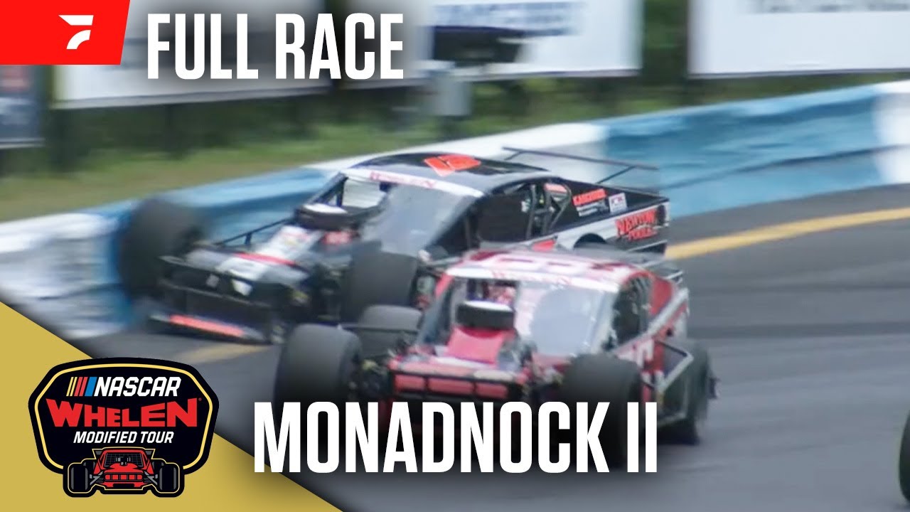 FULL RACE: NASCAR Whelen Modified Tour At Monadnock Speedway 7/20/25