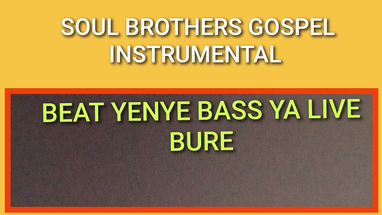BEAT KALI YA KWAYA SAFI SOUL BROTHERS GOSPEL INSTRUMENTAL 0743119100