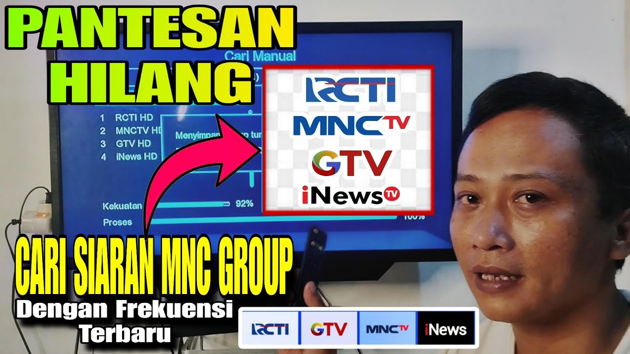 Cara mudah Mencari Siaran RCTI yang Hilang di Set Top Box dan tv Digital