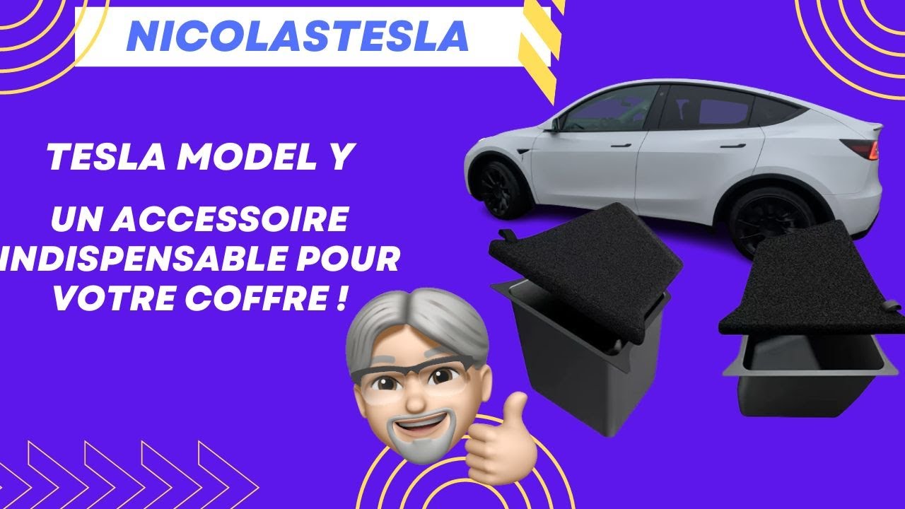 Tesla Model Y :  Un accessoire indispensable pour votre coffre !