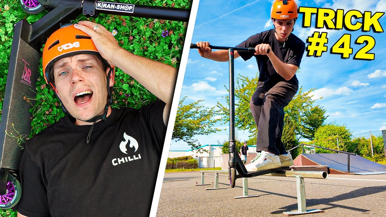 In 20 MINUTEN so VIELE Scooter Tricks machen!