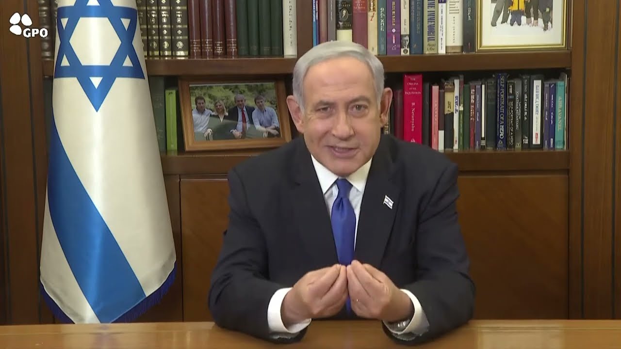 שידור חי: ראש הממשלה בנימין נתניהו בהצהרה לתקשורת