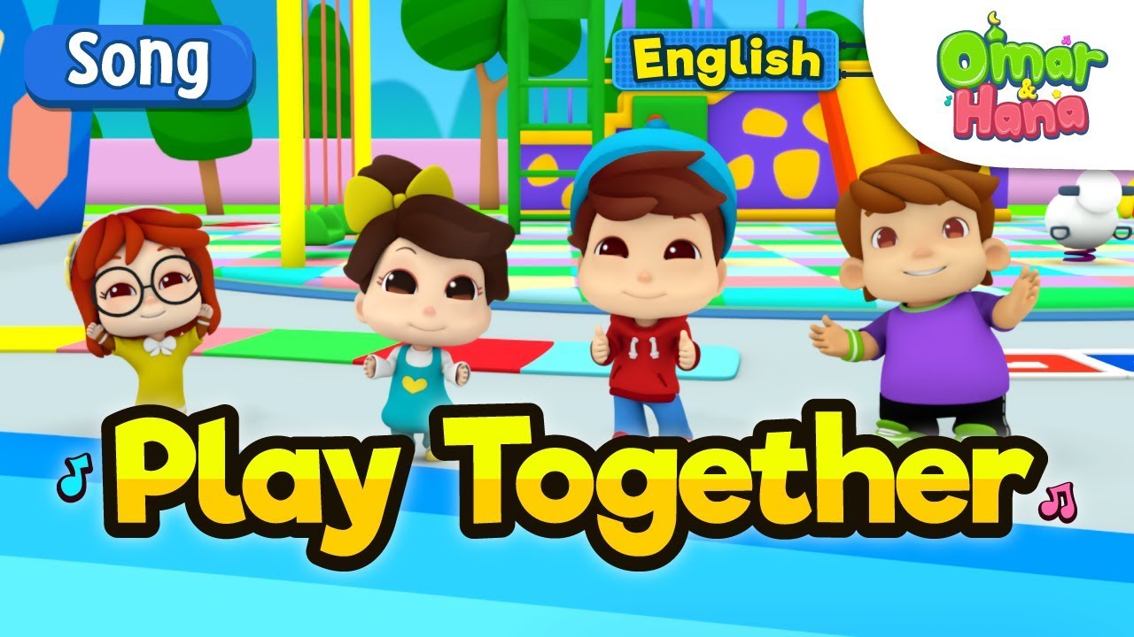 Islamic Cartoons For Kids | Let's Play Together | Omar & Hana