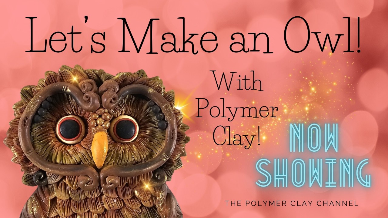 HOW TO: Make an OWL with POLYMER CLAY! #owl #artsandcrafts #polymerclay