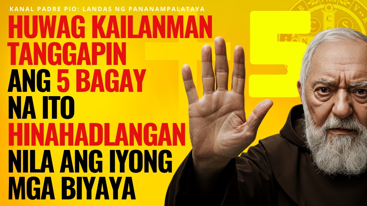 Babala ni Padre Pio: Iwasan ang 5 Bagay na Ito — Maaaring Mawalan Ka ng Biyaya!