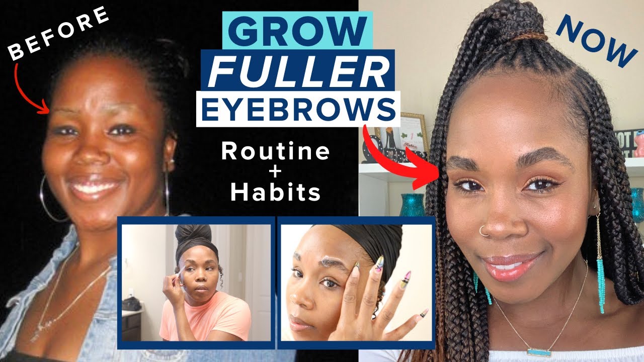 How to GROW Eyebrows THICKER & FULLER FAST! | Hair Regrowth & Grooming