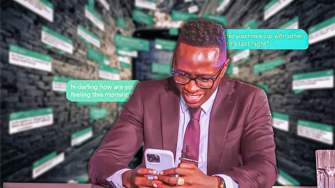 SANITIZING HANNAH BENTA'S PHONE FOR BABA TALISHA TEXTS - Oga Obinna & Hannah Benta