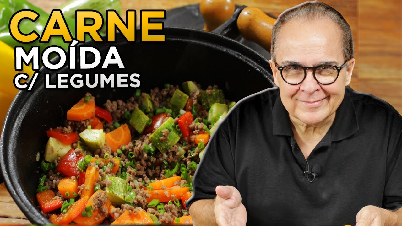 Carne Moída com Legumes do Chef Taico
