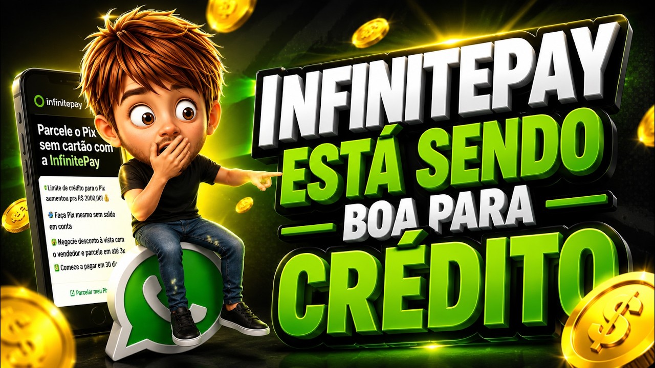 INFINITEPAY SURPREENDE! Pix parcelado e cart&atilde;o de cr&eacute;dito chegando? 😱💰💳