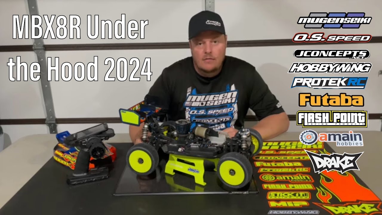 MBX8R Nitro Buggy Under the Hood 2024