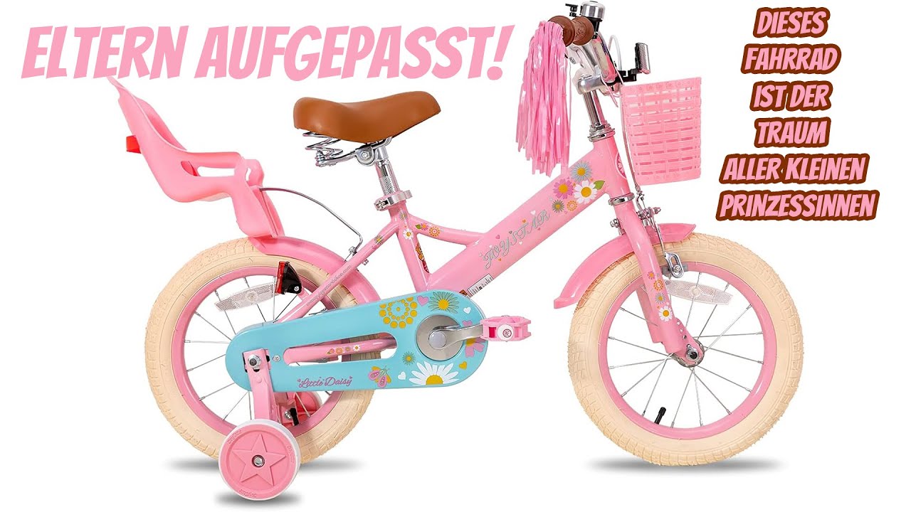 Das perfekte erste Fahrrad f&uuml;r kleine Prinzessinnen &ndash; JOYSTAR Little Daisy vorgestellt