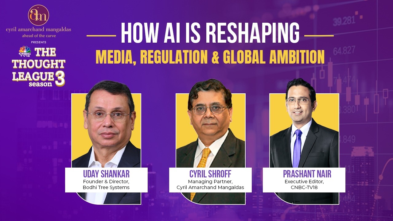 The Thought League Season 03 – Episode 11 | Uday Shankar & Cyril Shroff | N18M