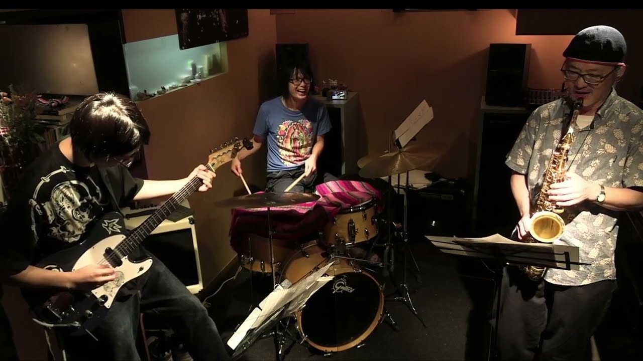 ④　細井　徳太郎(G)　津上　研太(As)　秋元　修(Ds)  Live at Nakano SweetRain　2021年8月27日