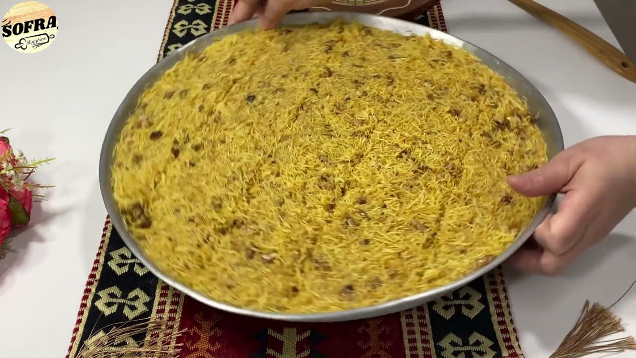 Kadaif me Arra - Recete e vjeter Tradicionale e ruajtur nder vite @sofrashqiptare