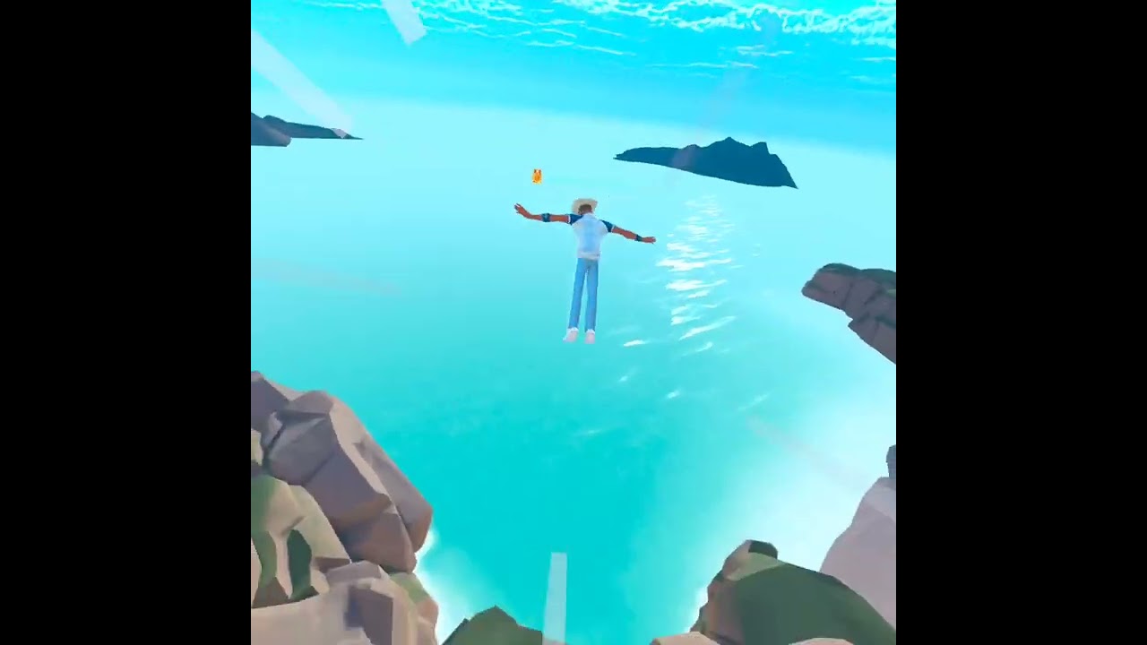 messing around in vr legs