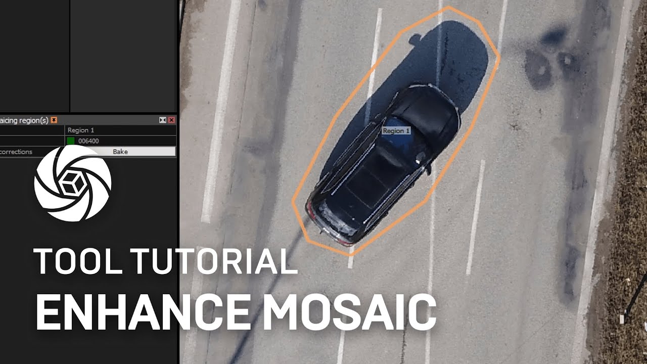 RealityCapture tutorial: Enhance Mosaic