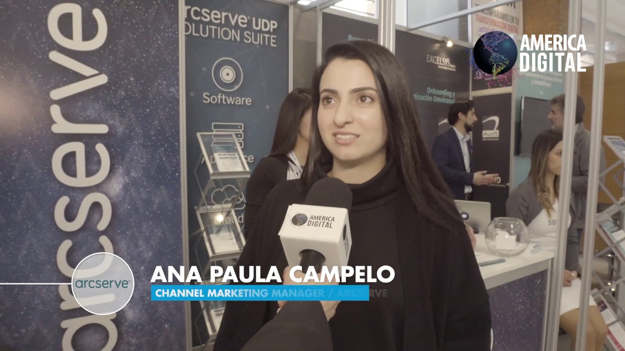 Testimonio Ana Paula Campelo (ARCSERVE) en #AmericaDigital