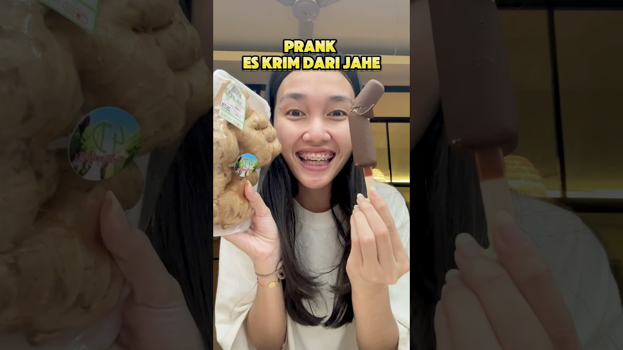 PRANK ES KRIM DARI JAHE #masby