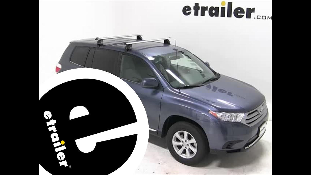 etrailer | Rhino Rack Roof Rack Installation - 2012 Toyota Highlander