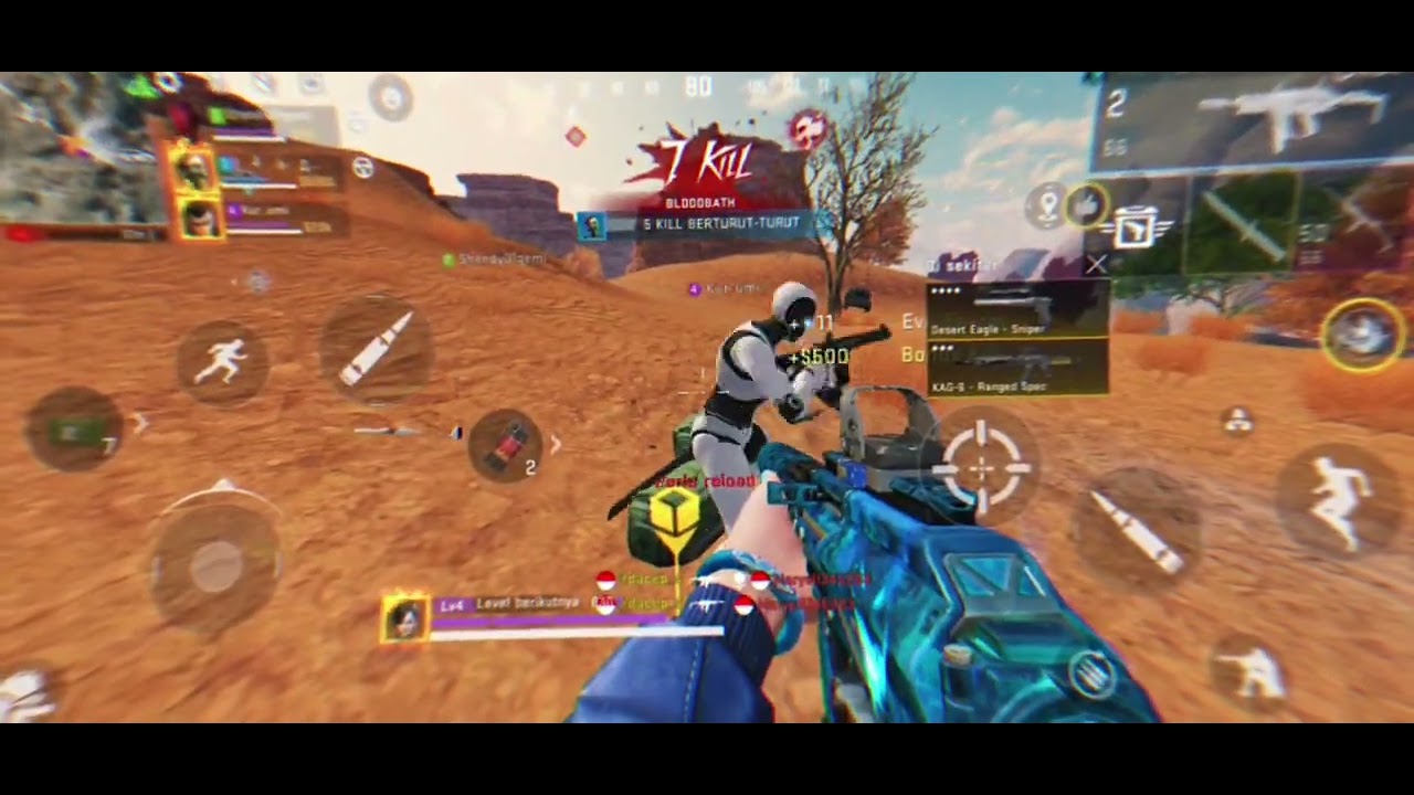 Baru main bloodstrike bang 