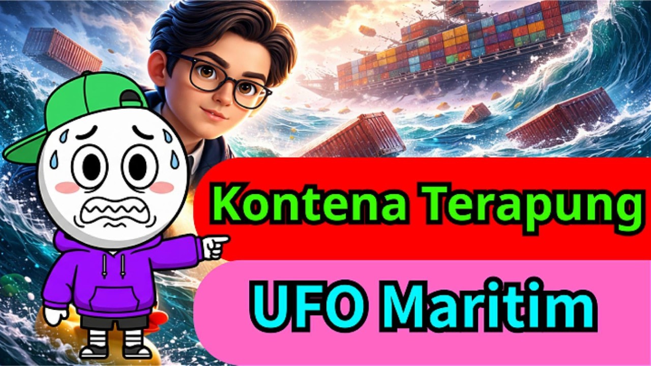 Kontena Jatuh Ke Laut: “UFO” Maritim, Parametric Rolling & Bahaya Kontena Terapung