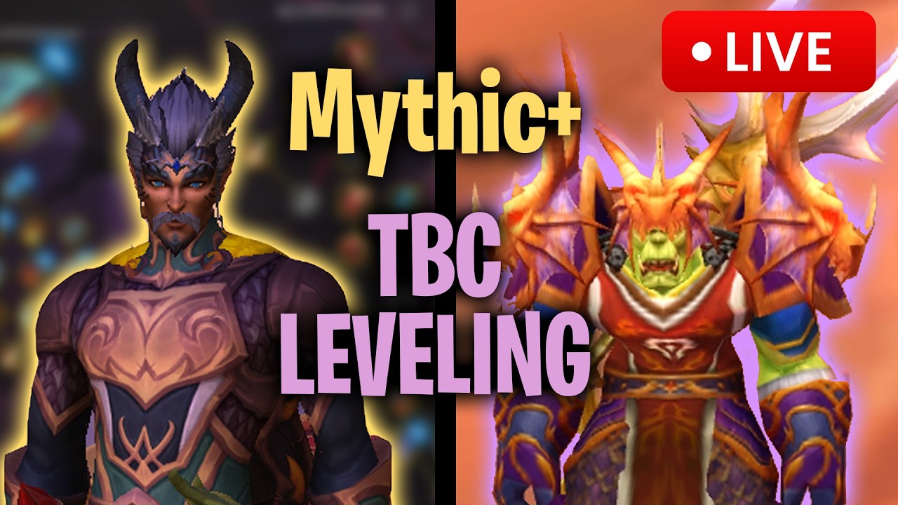 Last 3 Mythic 0s then TBC Leveling - Live Stream - Rav WoW TBC Stream