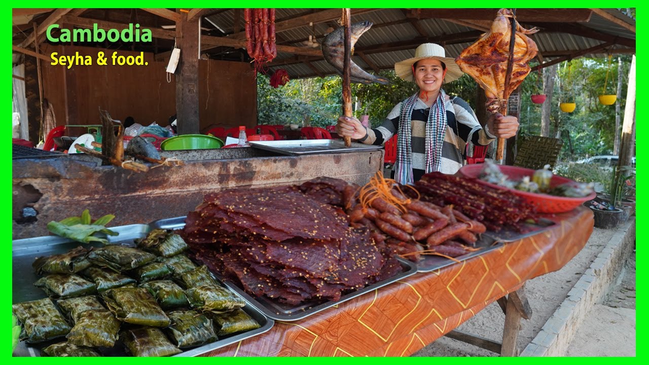 How to buy Lunchbox On Kulen Mountain! Beautiful places to visit on Kulen by motorbike.