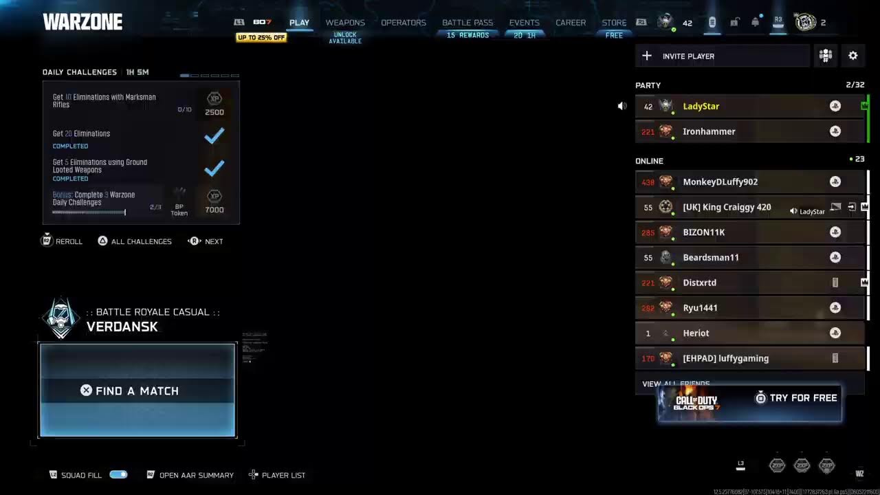 Warzone Vendansk Casual