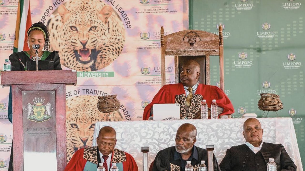 Dr Phophi Ramathuba | House of Traditional and Khoi-San Leaders Opening at Thengwe Sports Ground.