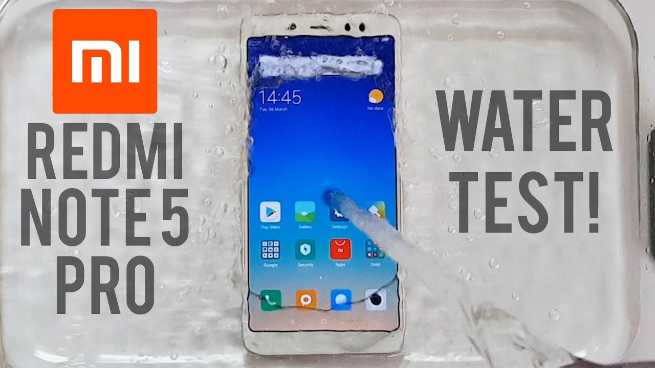 Xiaomi Redmi Note 5 Pro Water Test!