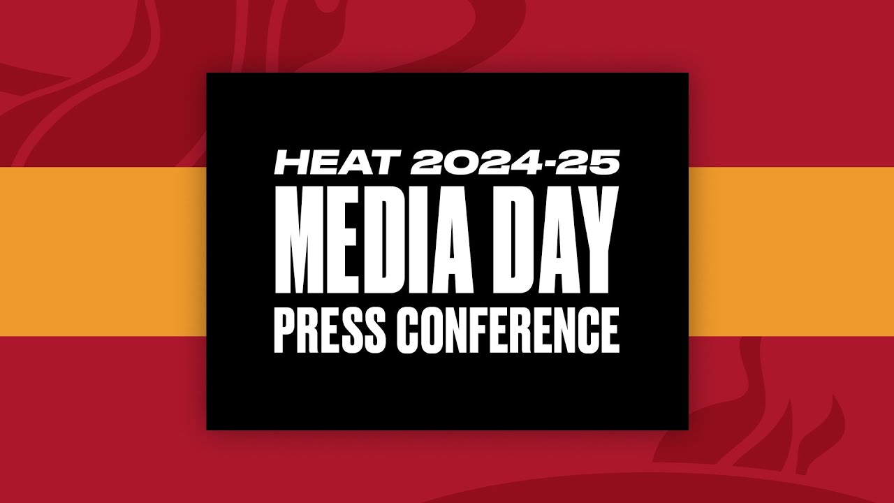 HEAT 2024-25 Media Day Press Conference | September 30, 2024