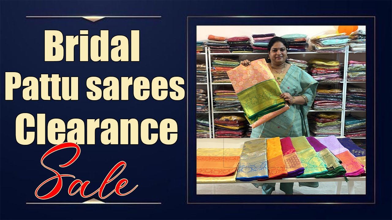 Budget friendly bridal pattu sarees|clearance sale✨|@VajraDesignerStudio 