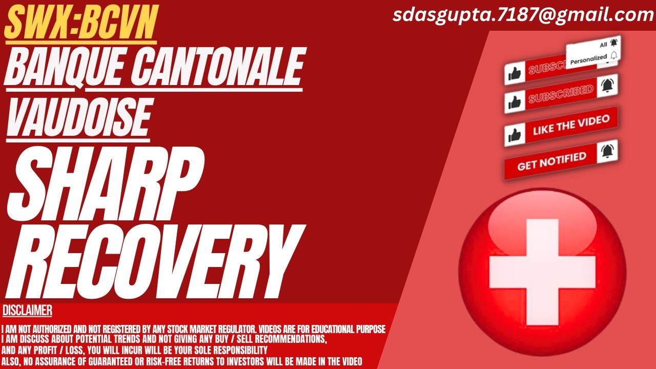 BCVN STOCK : SHARP RECOVERY | BANQUE CANTONALE VAUDOISE STOCK