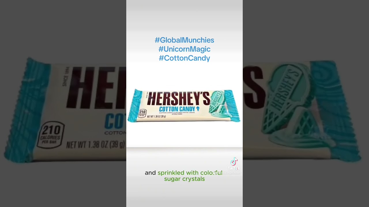 Global Munchies - Hershey Cotton Candy Chocolate