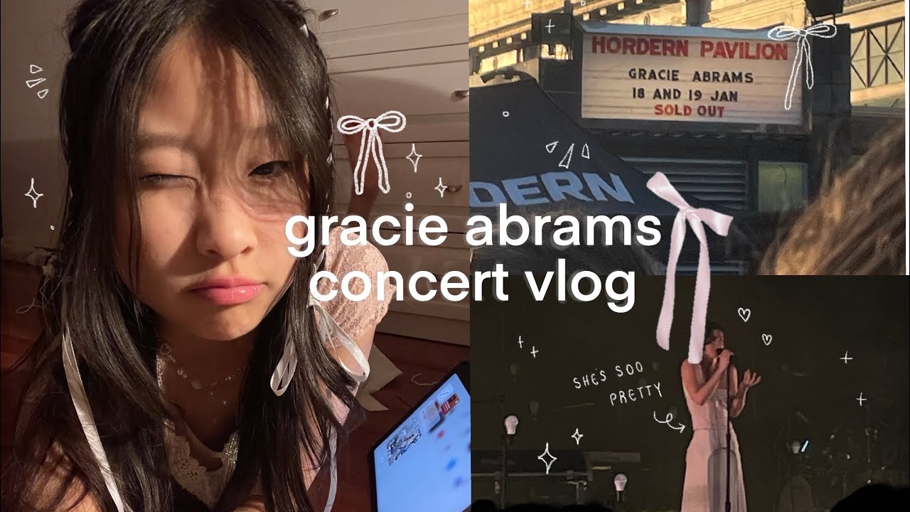 Gracie Abrams - Good Riddance Tour Vlog - Sydney night 1