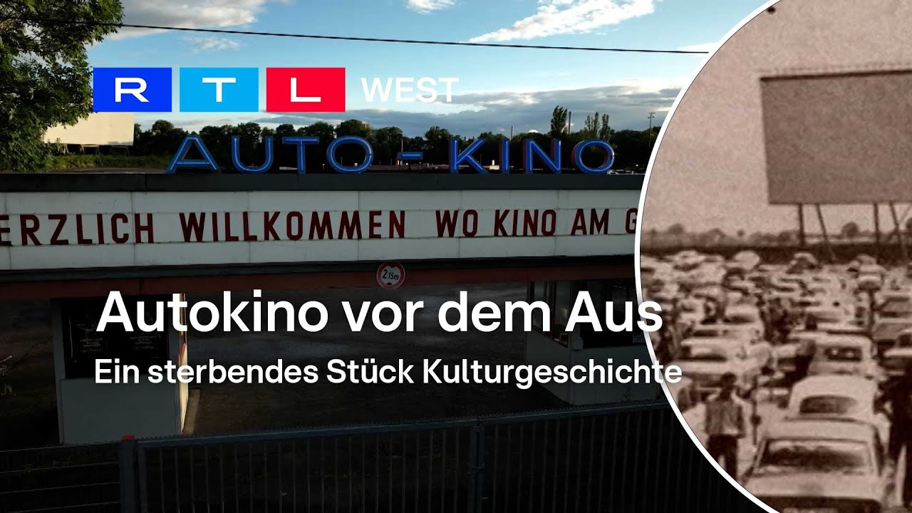 Autokino in Köln: Ein sterbendes Stück Kulturgeschichte | RTL WEST, 24.07.2024