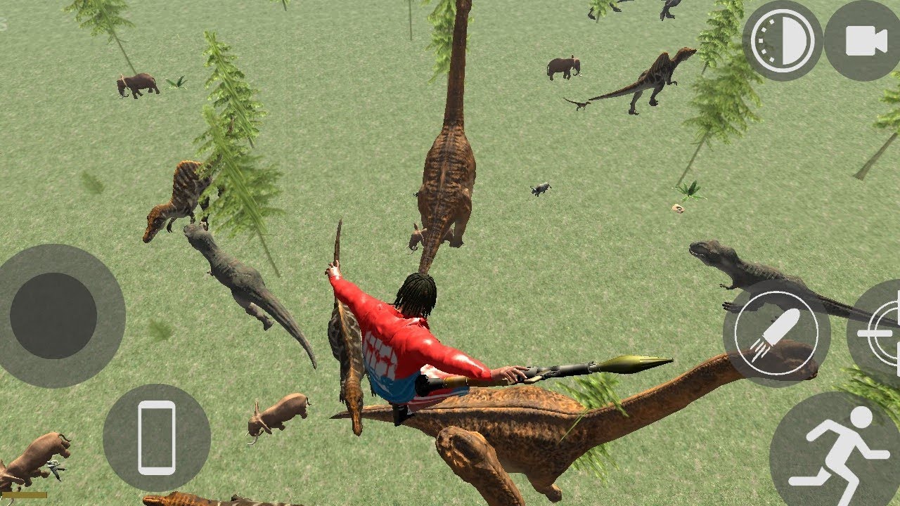 Franklin VS Dinosaur // Franklin Ne Insaan Ko Bachaya // Indian Bike Driving 3d //