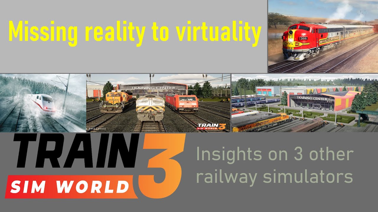 5 Feature from other railway simulators that not are Included on TSW3