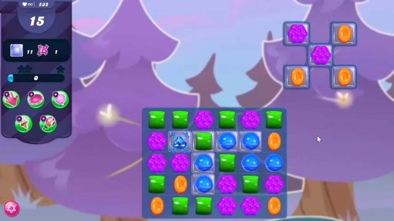 Candy Crush Saga LEVEL 532 NO BOOSTERS