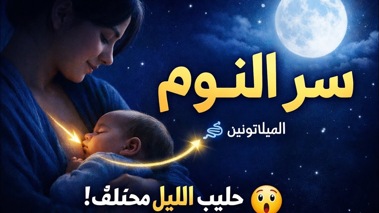 هل يحتوي حليب الأم على الميلاتونين؟ سرّ نوم الرضيع العميق الذي تجهله كثير من الأمهات!