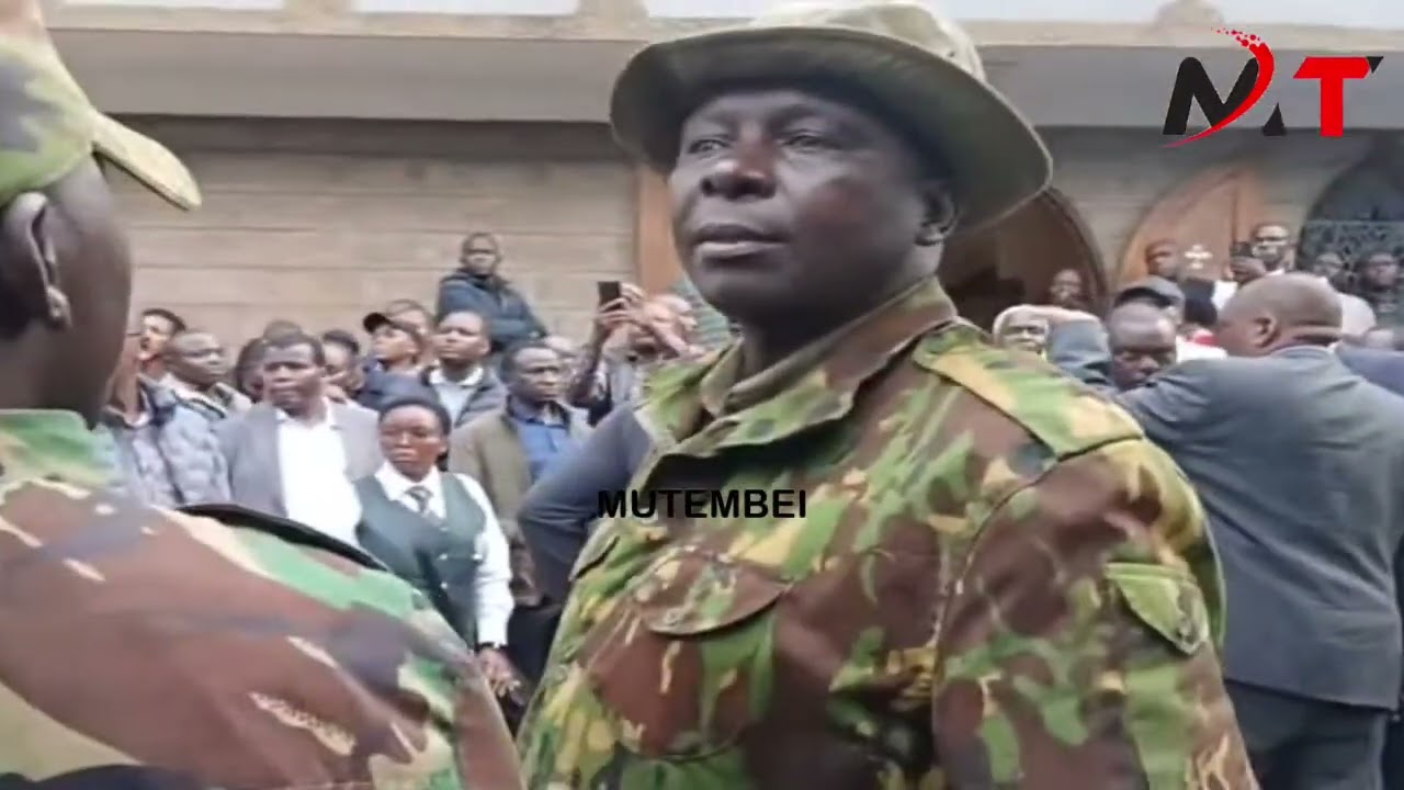WATCH HOW MP NG'NO BODY ARRIVED AT LEE FUNERAL!
