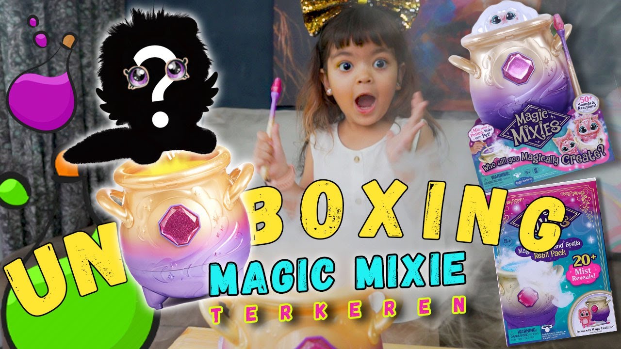 📣Unboxing Magic Mixie‼️ mainan paling keren!!!!