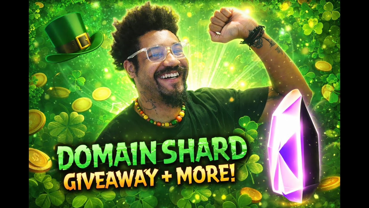 🔴 IM BACKK! DOMAIN SHARD GIVEAWAY + MORE! PT.24🔥