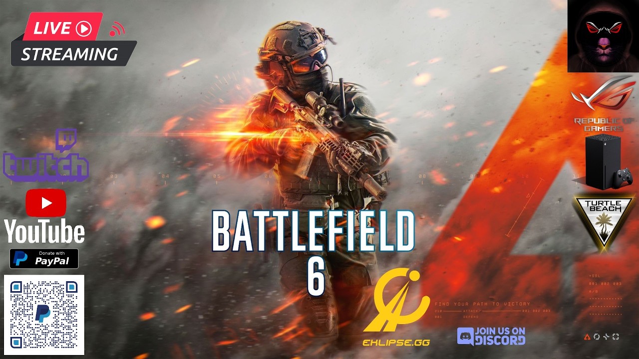 🔴 Plays BF6 #Battlefield 6 today 🎬 #streams now on #xboxseriesx 🟢 #follow #like  🎮 🏆