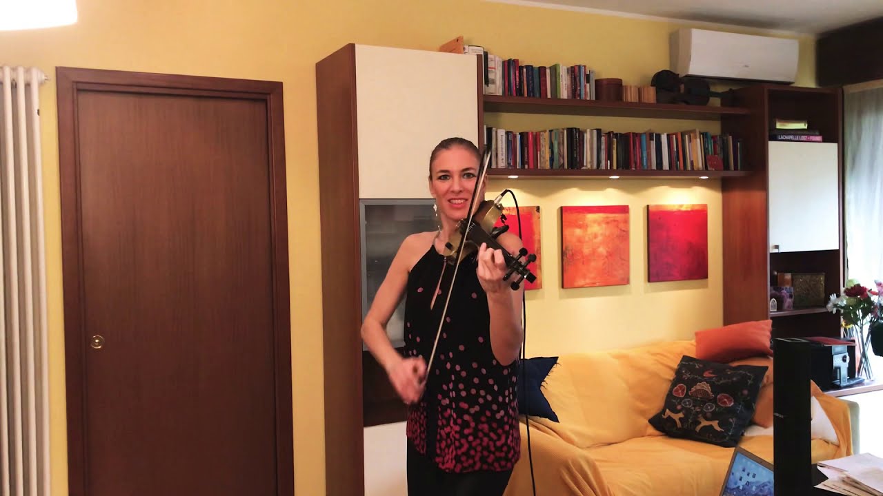 Elsa Martignoni Violinist Live in quarantena #iorestoacasa  |Dua Lipa | Don&rsquo;t Start Now