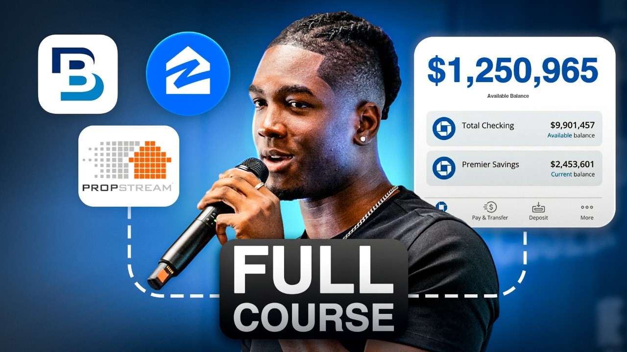 Full Wholesaling Course For Beginners in 2026 ($1.2M Sales)(1 HR+)