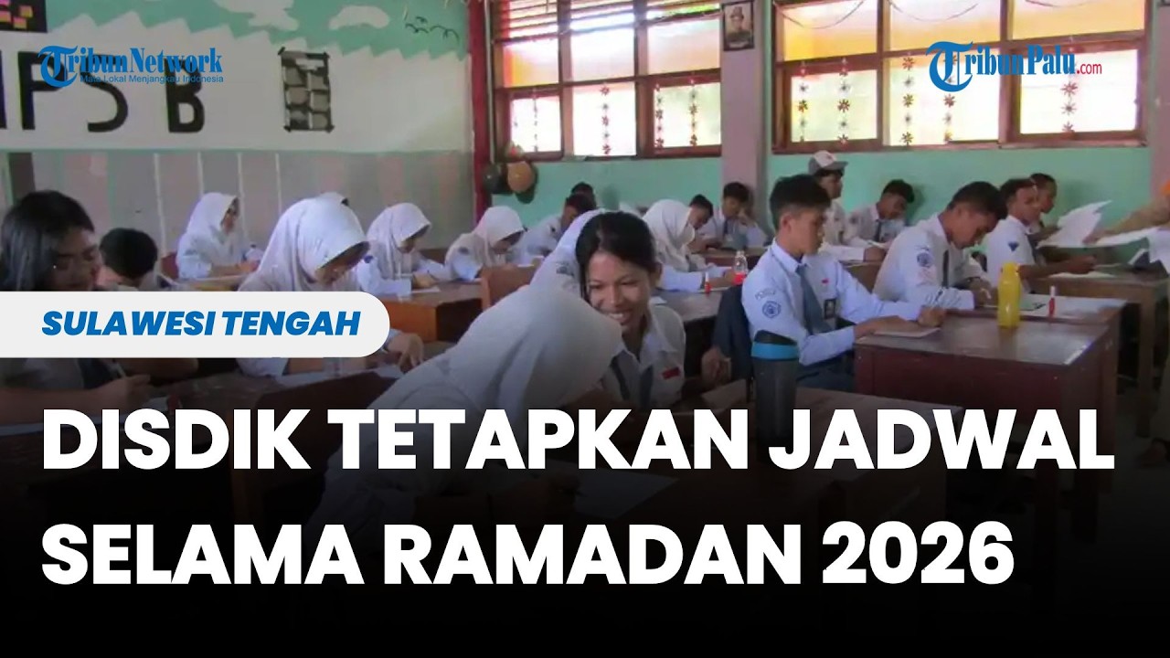 Disdik Sulteng Tetapkan Jadwal Libur dan Belajar Selama Ramadan 2026
