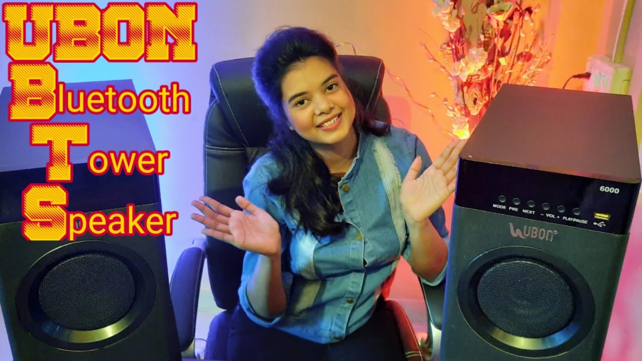 UBON Tower Bluetooth Speaker 🔊 30 Watt || UBON Tower Bluetooth Speaker Review || @perfectsignal