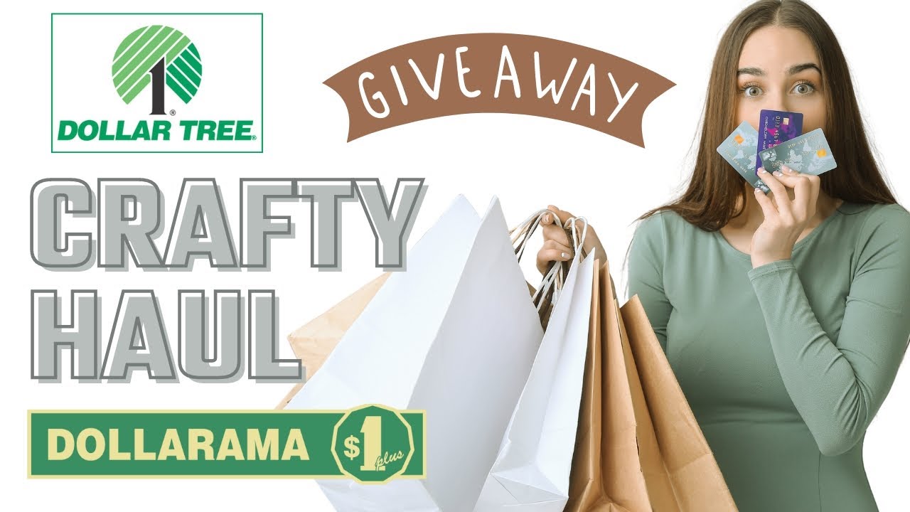 ✨ GIVEAWAY + Dollar Tree Haul | Dollarama Hauls | Dollar Store Stamping Haul | Dollar Store Haul