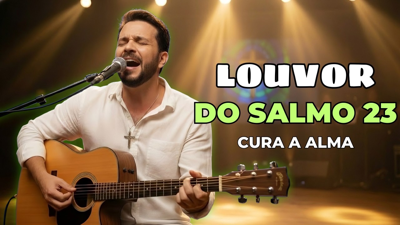 Louvores Católicos (Salmo 23) para Acalmar a Mente e Dormir ❤️| Refúgio da Alma | 🎵 Músicas de Cura